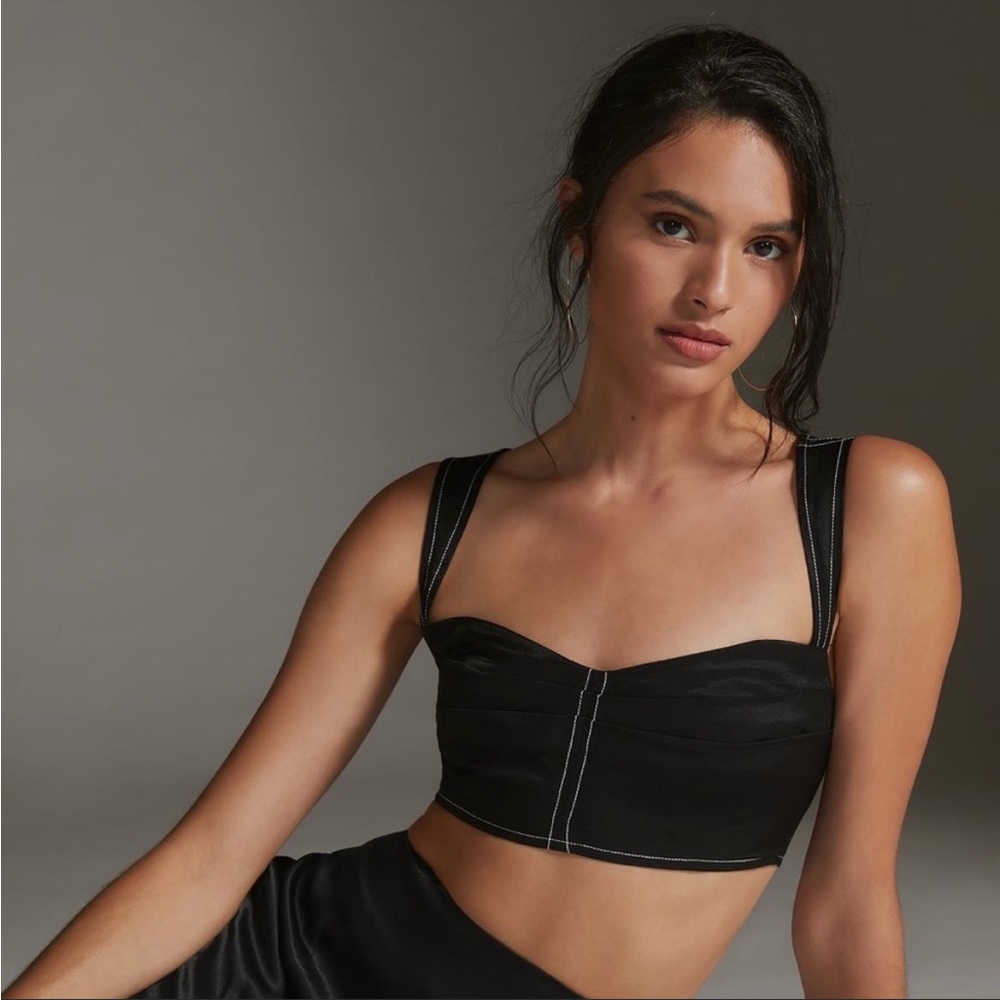 Anthropologie corset top